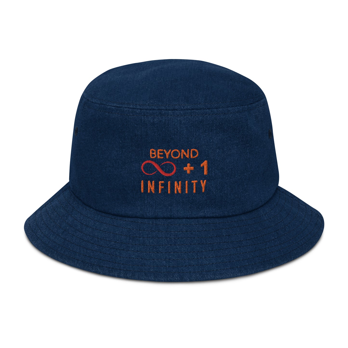 
                  
                    BEYOND INFINITY denim bucket hat
                  
                