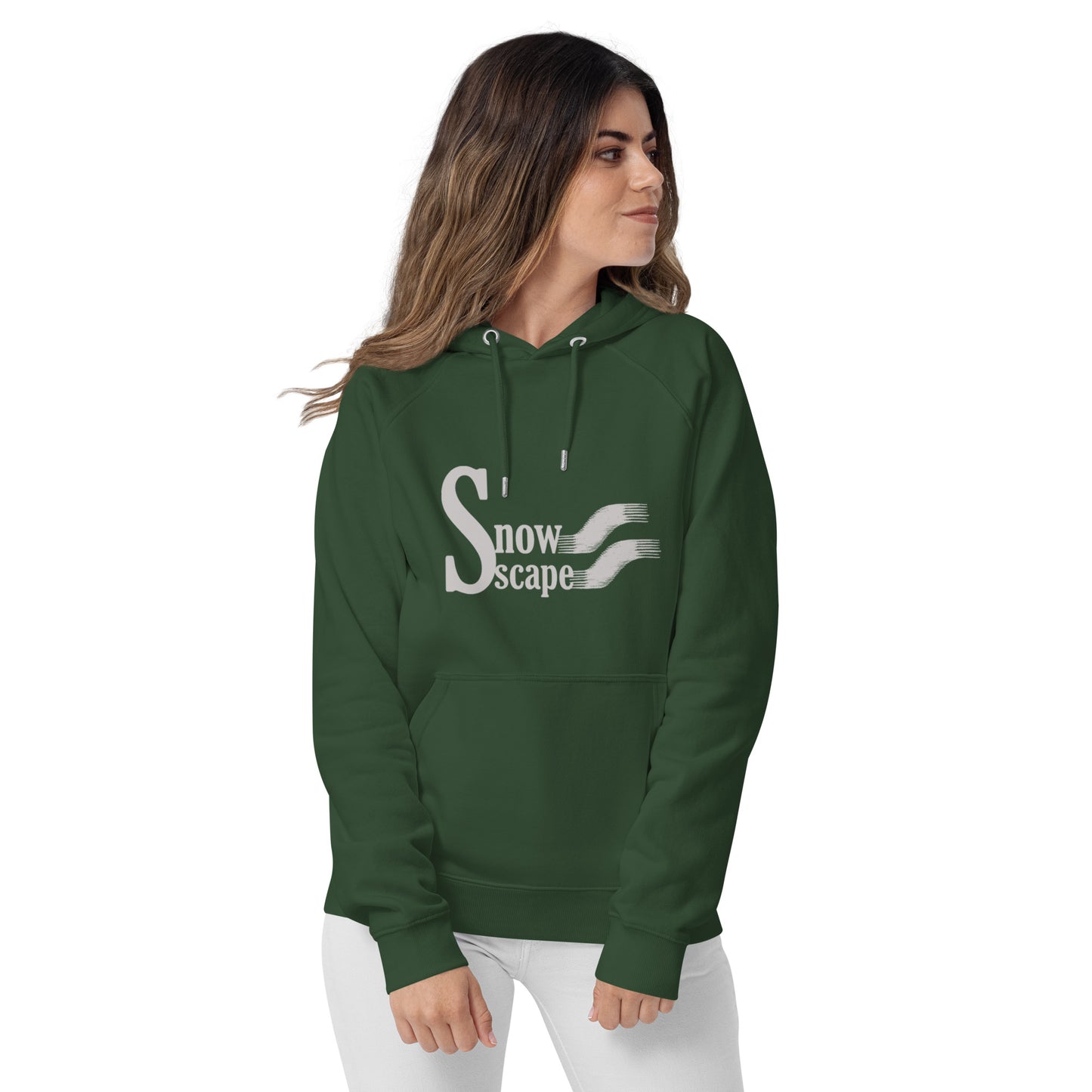 
                  
                    Snowscape Sweat à capuche écologique Raglan unisexe
                  
                