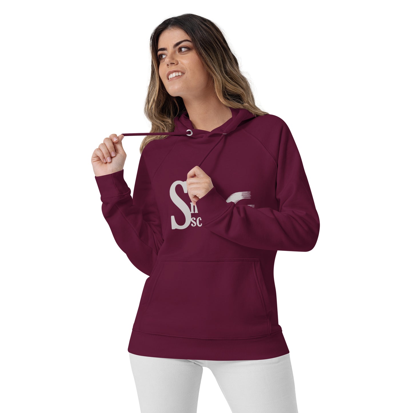 
                  
                    Snowscape Sweat à capuche écologique Raglan unisexe
                  
                