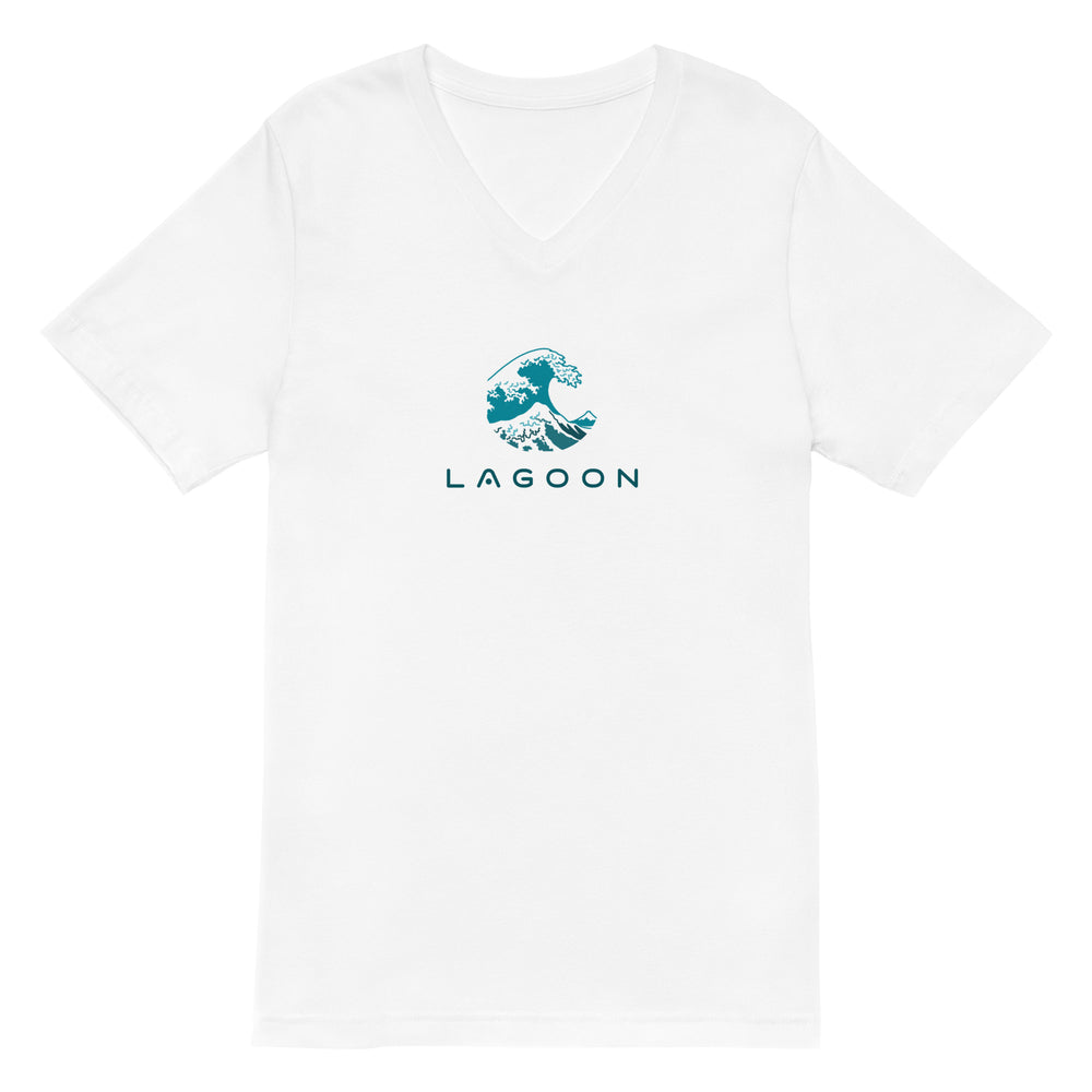 Lagoon Unisex Short Sleeve V-Neck T-Shirt